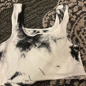 patterned crop top